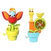 ABS Water Game Bath Toy Flower Blooming Water Bathroom Bathtub Toy  Hand-eye Coordination