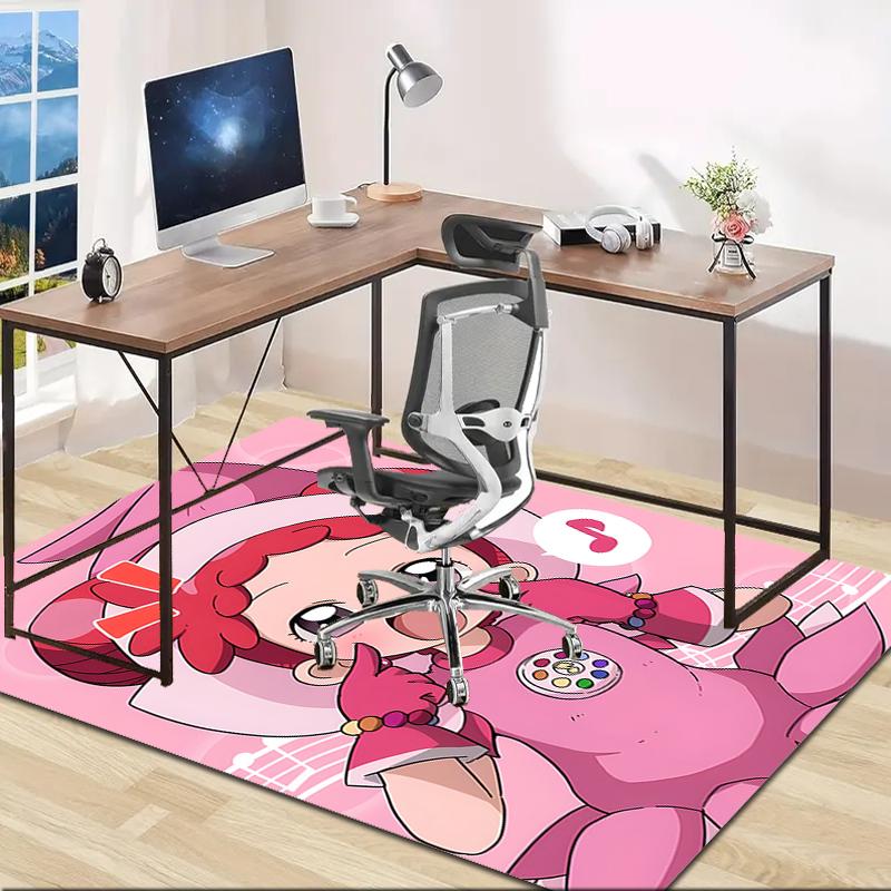 1pc DoReMi3 Design Area Rug - Non-Slip, Soft & Cozy Floor Mat for Living Room, Bedroom, Office - Indoor/Outdoor Decorative Carpet