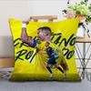 Federa Cuscino R-Ronaldo Custodia Stanza Camera da letto Divano Soggiorno Stella Schienale Auto C-Cr7 Quadrato Calcio Testiera