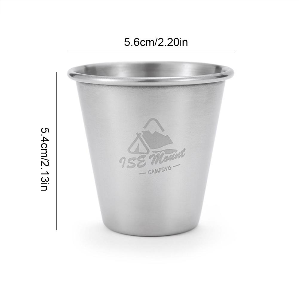 

Набор из 8 походных кружек 350 мл+80 мл, уличные кофейные кружки из нержавеющей стали 304, портативные стаканы для воды для пикника на открытом воздухе Poland