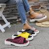 Fashionable and Comfortable Square Toe Slippers Thick Sole and Fish Mouth Beach Sandals