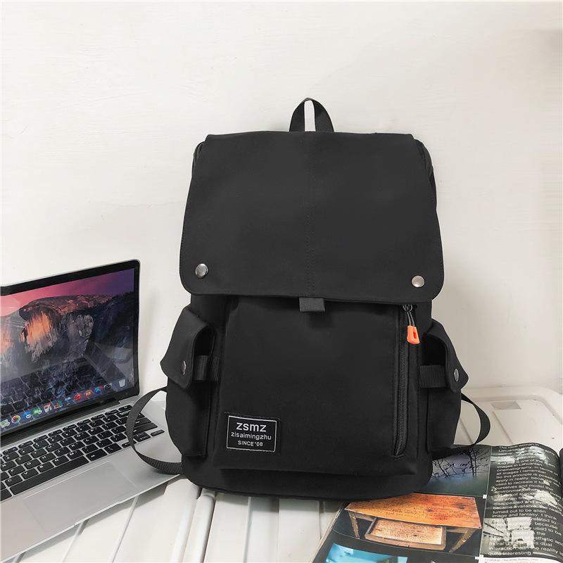 Backpack Men'S High School College Student School Bag Women'S Leisure Travel Backpack