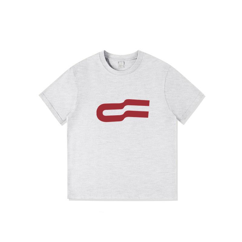 Women's 2025 New Summer Oversized Drop Shoulder Cotton T-Shirt - American Retro Style