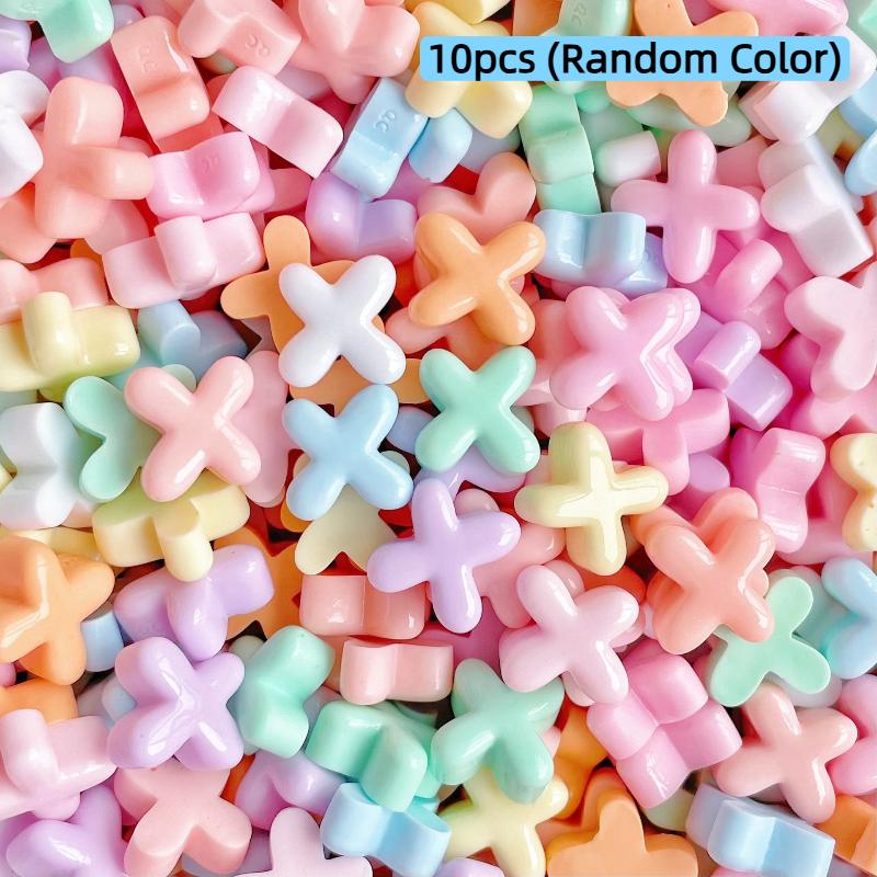 Handmade Mini Letter Charms Cute Diy Phone Cases Hair Clips Shoes Accessories Random Color