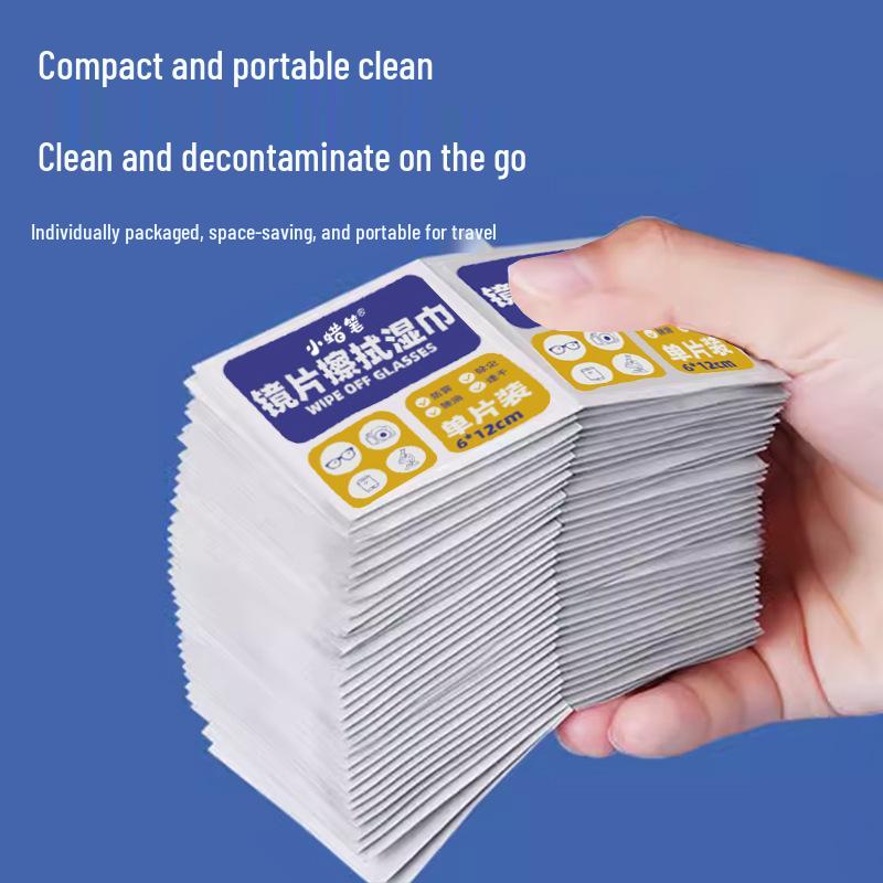 Exclusive Offer: Disposable Eyeglass & Screen Cleaning Wipes with Free Shipping