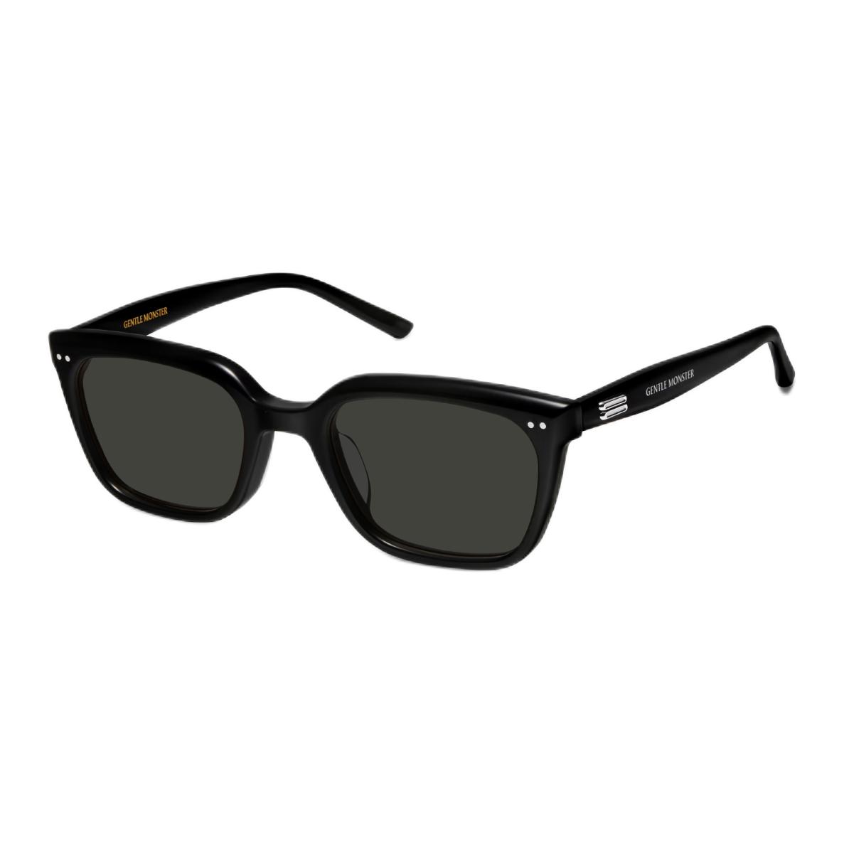 

Gentle Monster 2026 Series Brand Logo Square Sunglasses Unisex sunglasses Black SOHO-01 53,Black