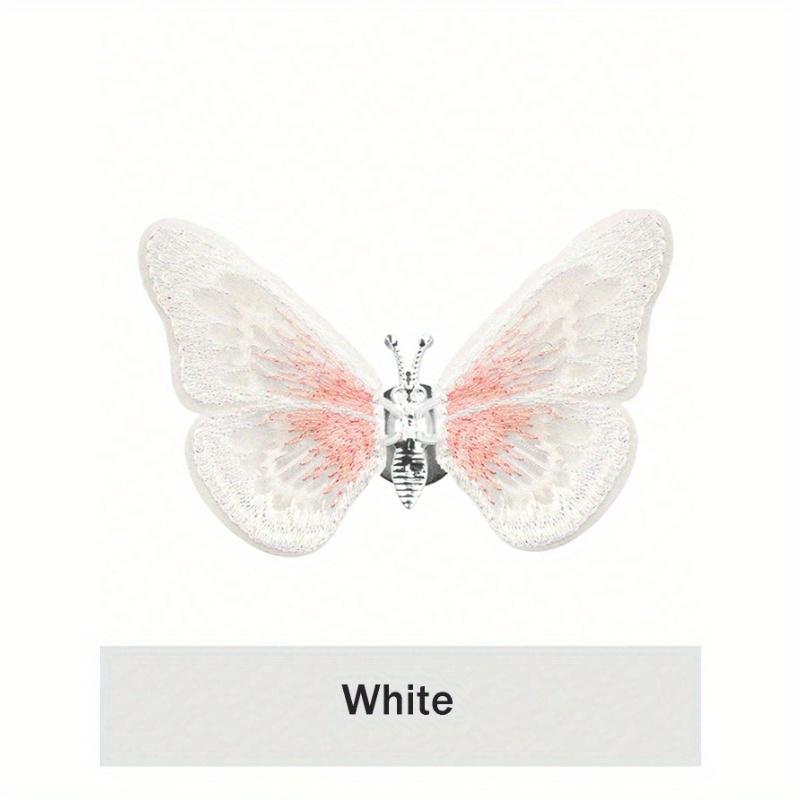 1pc Embroidered Butterfly Car Air Conditioning Vent Decoration That Moves