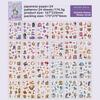 24 Pieces/piece Old Dream Return Vintage Handbook Sticker Book Cutting Film Sticker Book DIY Material Creative Sticker