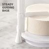 Adjustable Height Cake Smoother Cream Scraper for Top and Side Icing, Fondant Shaping and Home Baking Decoration DIY Tool