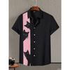 Hawaiian Beach Shirt Fashion Men's Animal Cat Print Shirt Retro Casual Street Clothing Men's Summer Unisex Short Sleeve Top