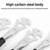 High Carbon Steel Bicycle Pedal Removal Tool  For Biking Maintenance Repair