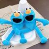 Korean Celebrity Sesame Street Frog Plush Doll Keychain and Backpack Pendant