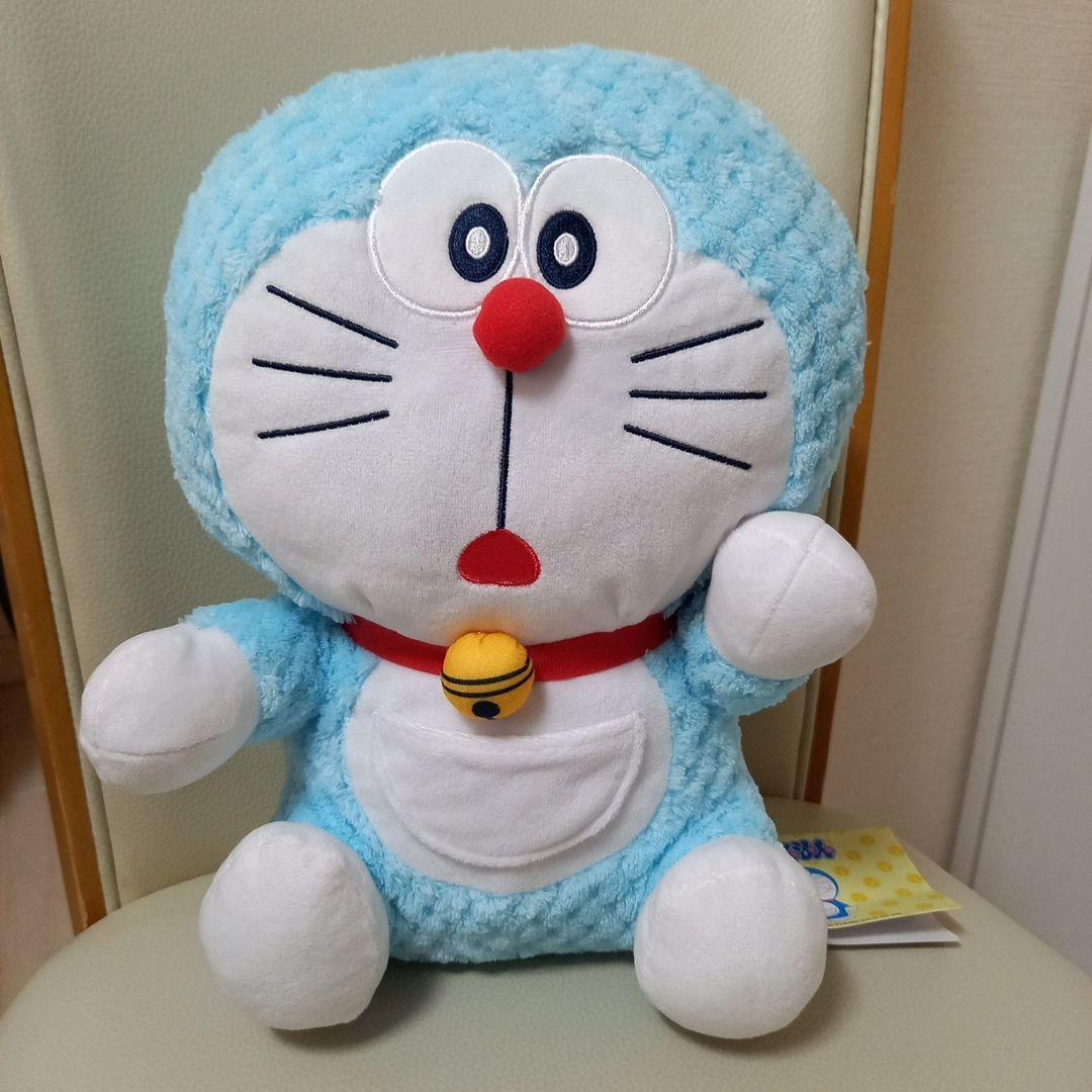 New Doraemon L Plush Toy ~Fluffy Boa~