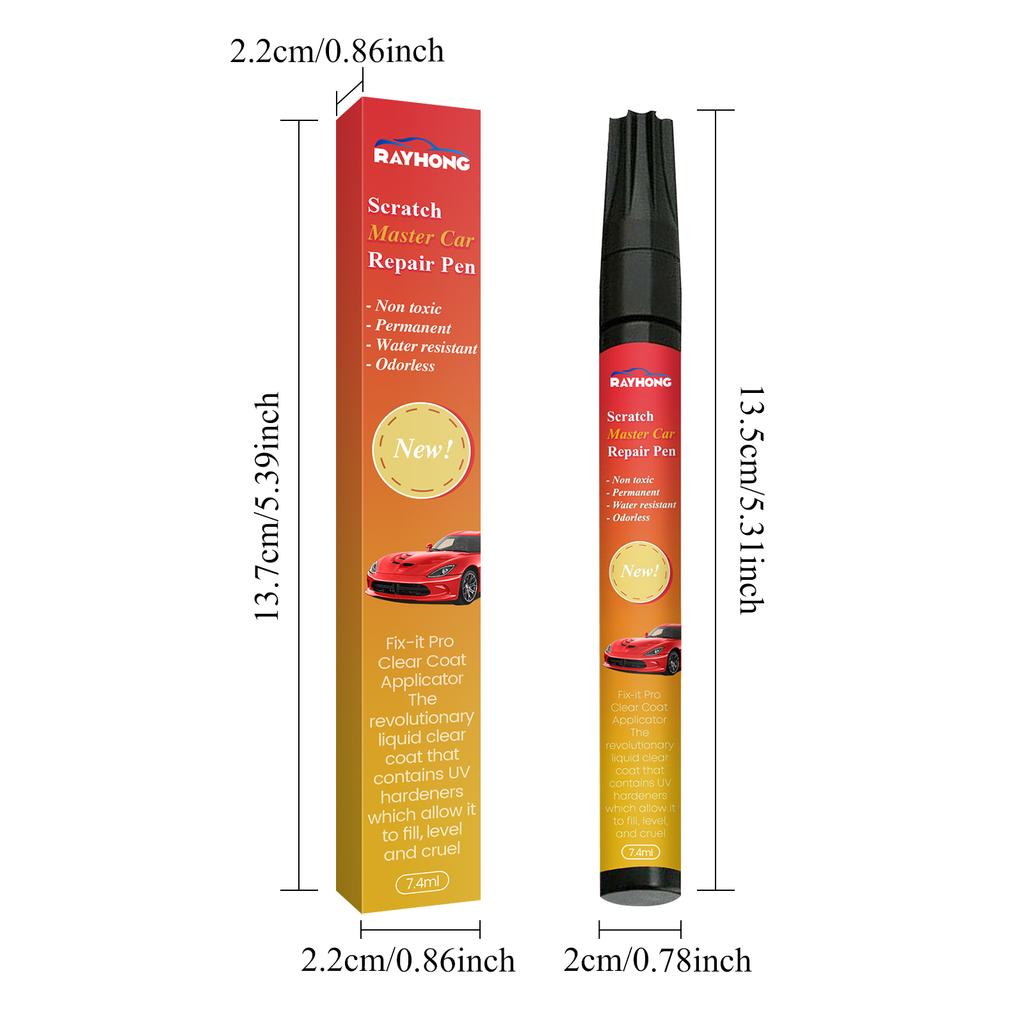 Car Scratch Repair Pen Touch-up Painter Pen Surface Repair Professional Applicator Scratch Clear Remover For Black Car