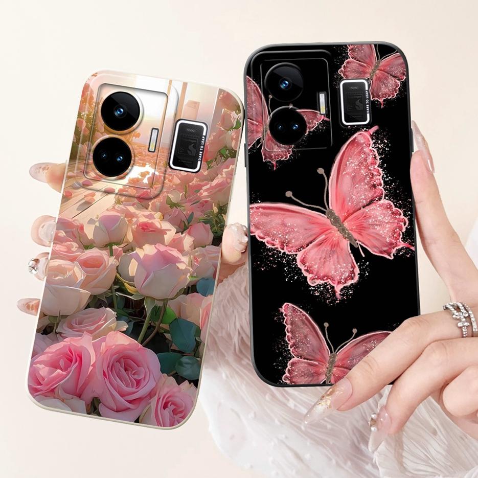 For Realme GT3 Case RMX3709 Cute Funny Cartoon Cover Soft Silicone Case For Realme GT Neo 5 Neo5 240W RealmeGT3 Back Cover Coque