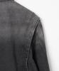 Millo Archive Back Pleated Denim Jacket [Washed Black]