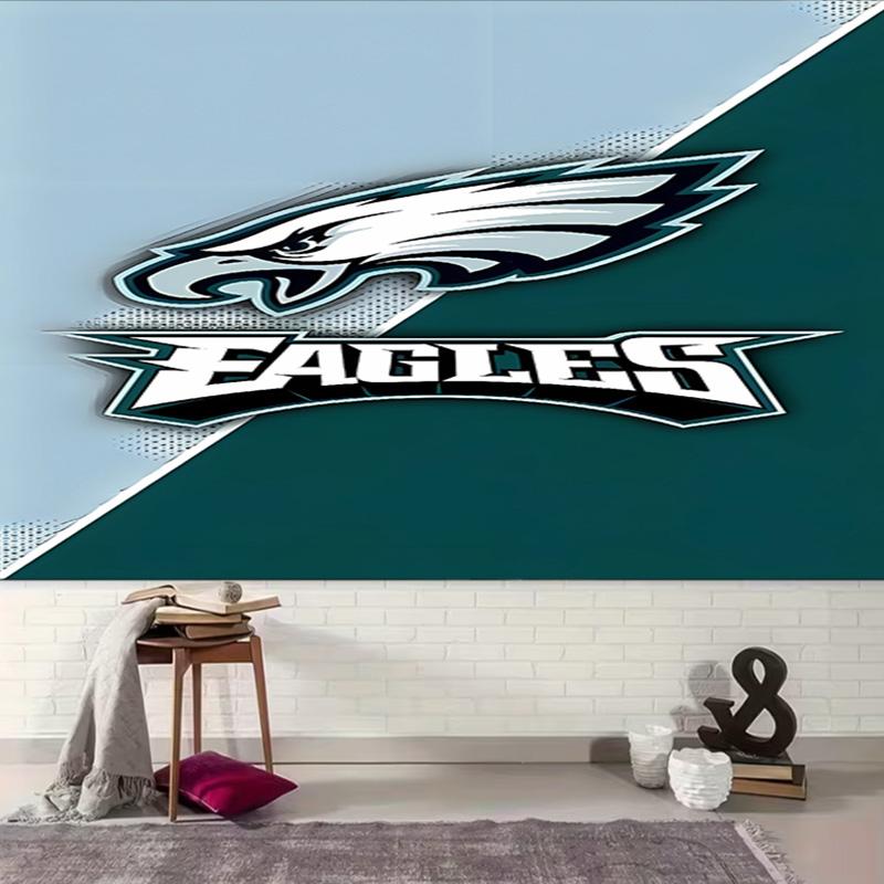 1pc Philadelphia Eagles LOGO Tapestry, Living Room, Bedroom, Office, Party Decor, Ideal Festive Gift