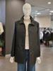 On&On Collar Neck Midi Leather Jacket NJL5WM903