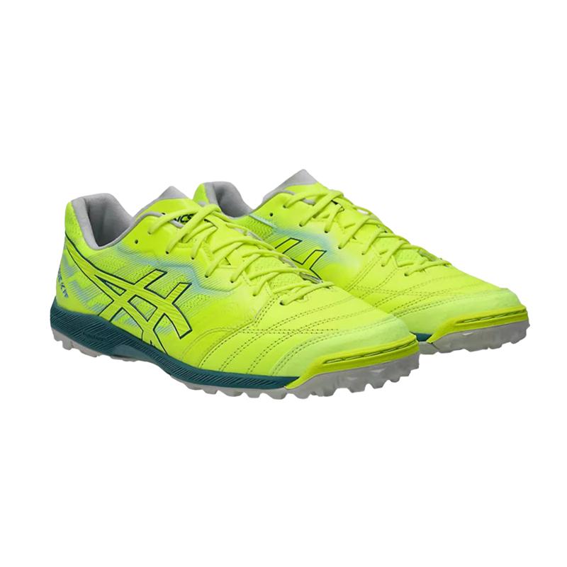Asics Destaque K FF TF Bequeme Kunstrasen-Fußballschuhe Herren Fußballschuhe Grün 1111A218-750