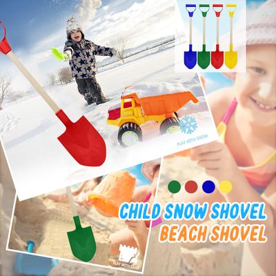 1PCS Children's Snow Shovel Children's Beach Shovel With Wooden Handle