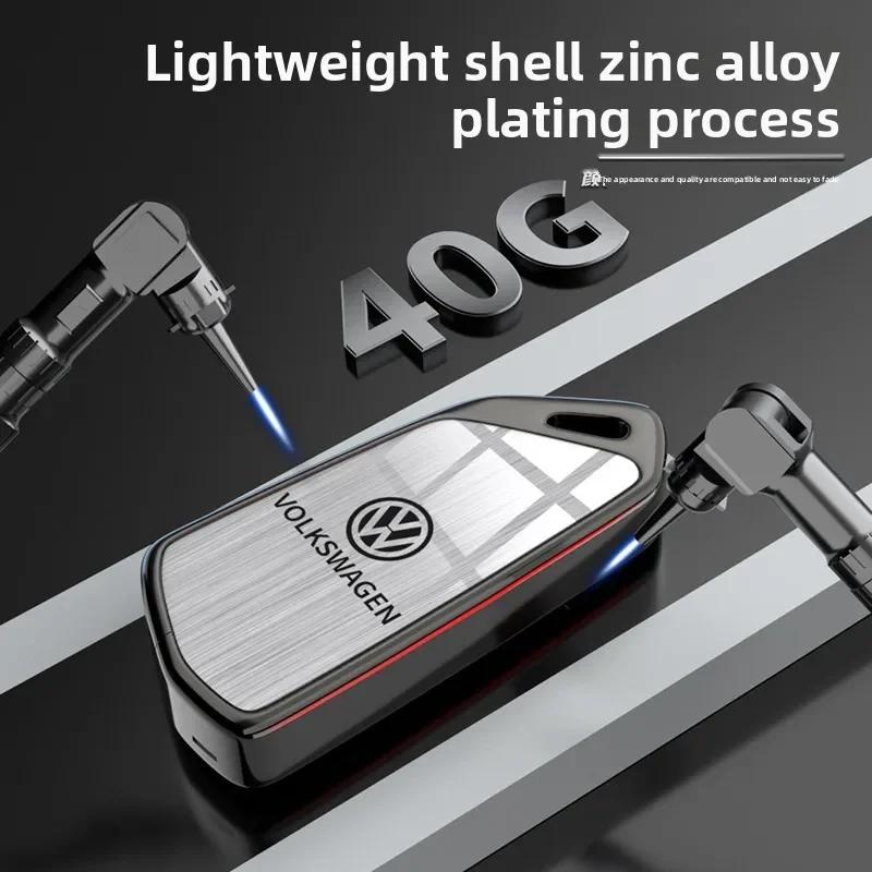 qwe3Car Sticker 2026 Hot Styling Mouldings For VOLKSWAGEN VW New Car Remote Key Case Cover Shell For VW Volkswagen Golf 8 MK8 2020