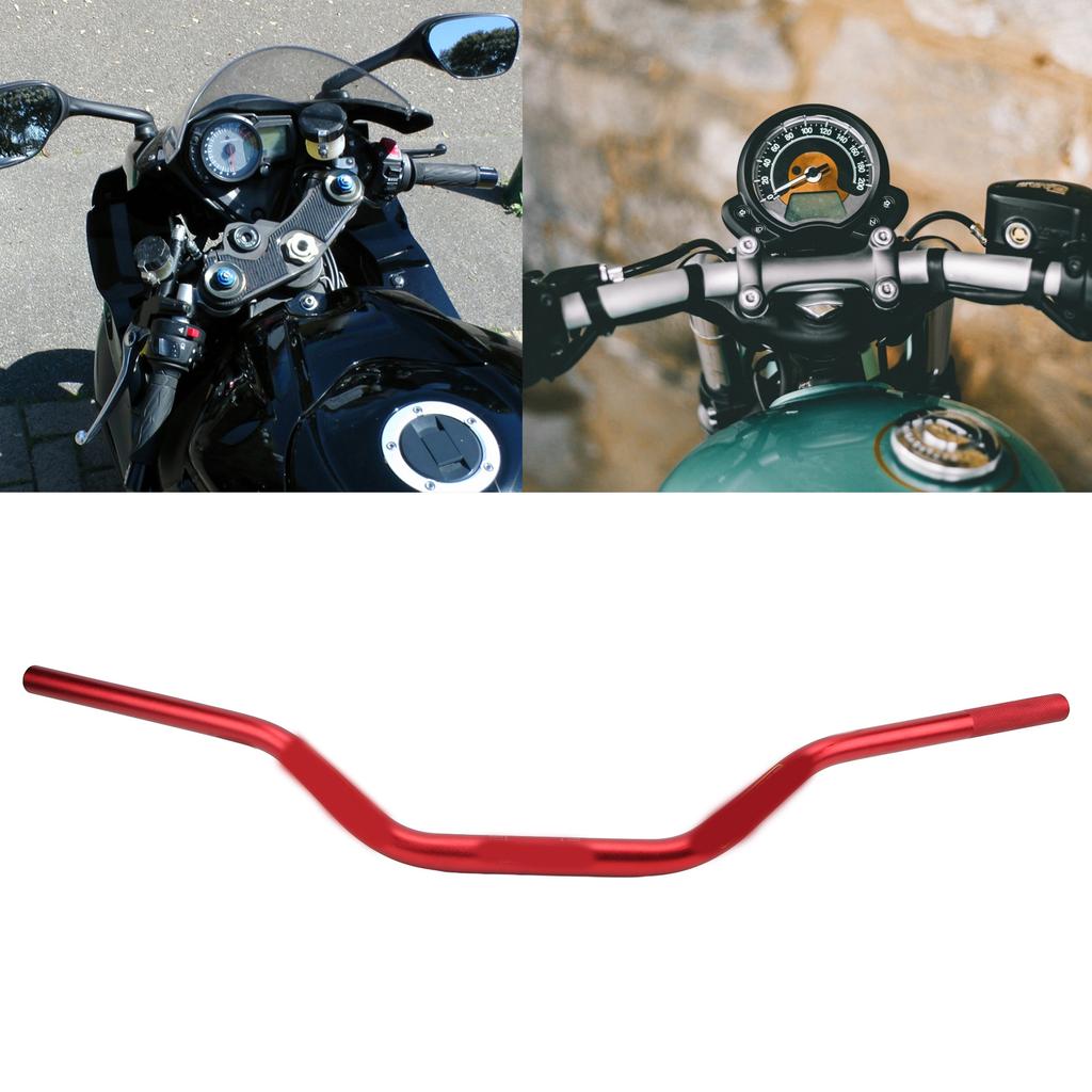 28mm Motorcycle Handlebar Aluminum Anodized Mid Handle Bar Replacement for CRF230F