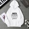 Radio Pattern Hoodie Womens Oversized Hoodie Fleece Vintage Tracksuit Fashion Long Sleeve Hip Hop Hooded Sweatshirt