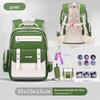 Cloud Schoolbag: Large Capacity, Lightweight Backpack for Grade 1-6 Boys & Girls