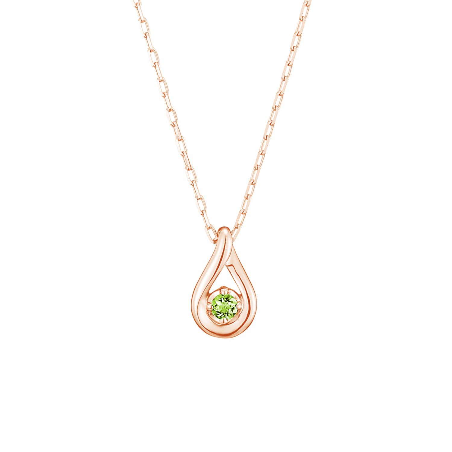 

Намисто Peridot K10 Pink Gold 111826123114 [Yondo Sea] [August Birthstone] Жіноче