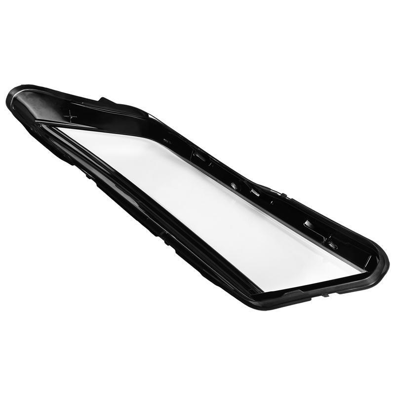 A16P-For Skoda Kodiaq 17-21 Car Front Headlamps Cover Glass Transparent Lampshades Cover Headlight Lens Auto Lamp Shell