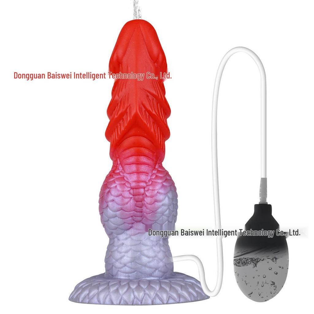 Dual-Use Luminous Silicone Dildo: Thick, Soft Anal & Vaginal Plug for Masturbation & SM Play