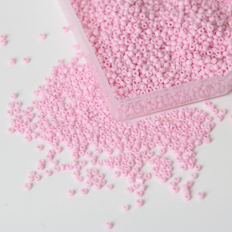 2mm Jednokolorowe szklane koraliki do samodzielnego tworzenia biżuterii - kolczyki, bransoletki, naszyjniki, akcesoria