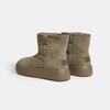 Women's Snow Boots Winter Fleece-lined Warmth Women Boots Large Size Round Toe Comfortable Female Short Boots