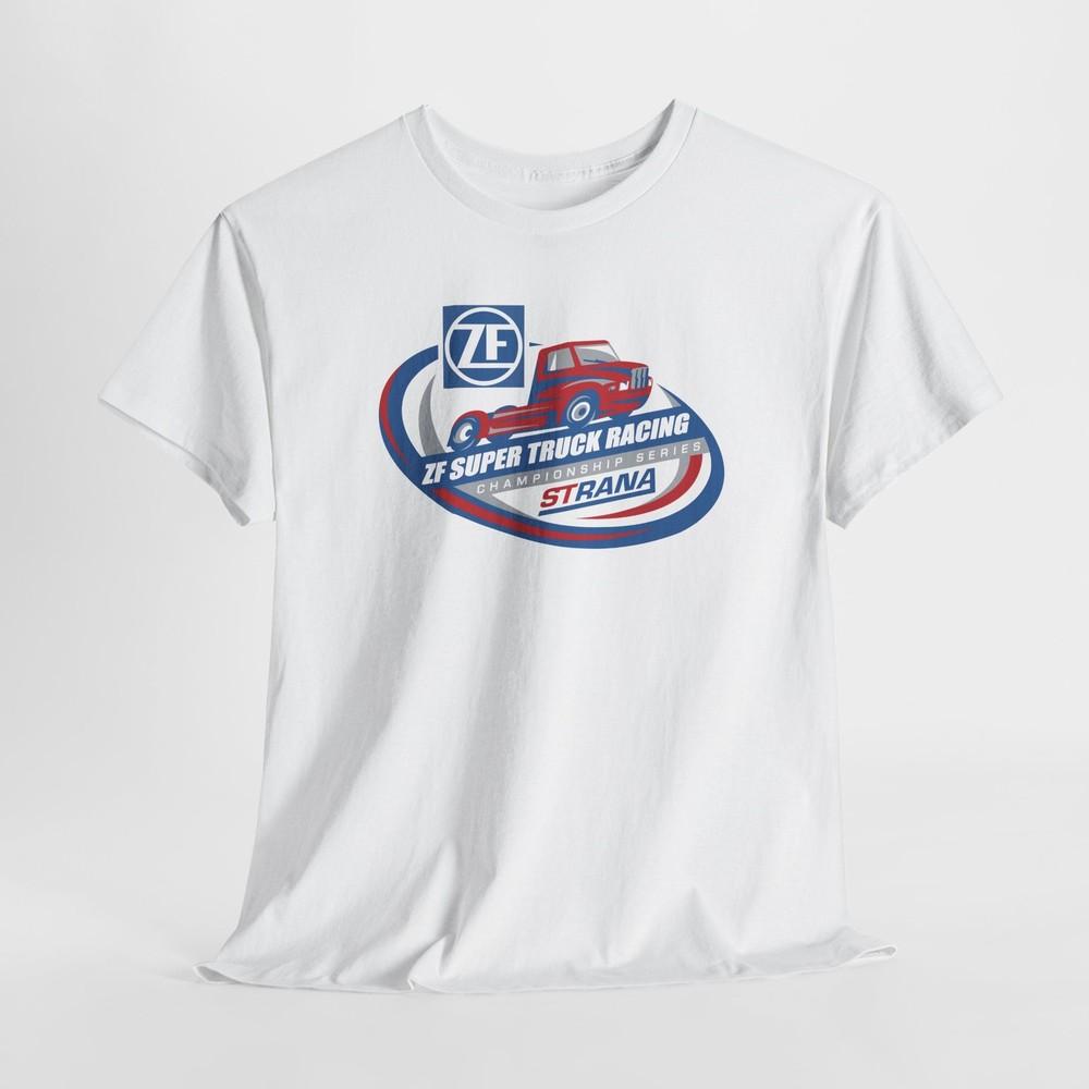 

Retro ZF Super Truck Racing Unisex Heavy Cotton Tshirt Tops TeeT-Shirt Vintage Racing S