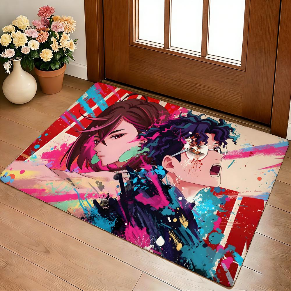 Anime Hot D-DandadanS Floor Mat Cozy Flannel Soft Thick Non-Slip Mat For Living Room Bedroom Kitchen Decor Rugs