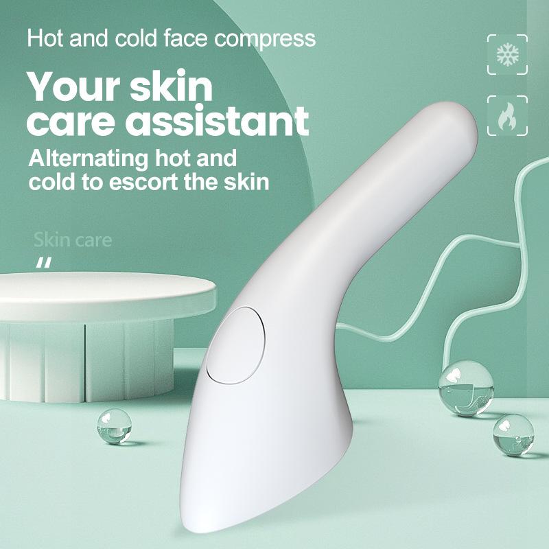 

Инструмент для компресса холодным и горячим льдом Инструмент для компресса лица Маленький железный массажный косметический инструмент Инструмент для холодного компресса глаз