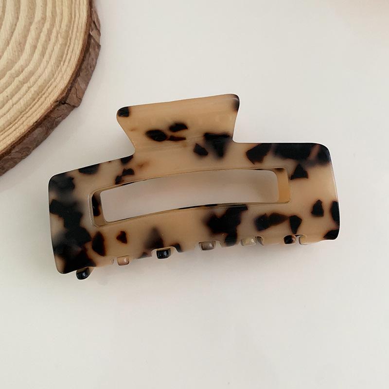 Vintage Claw Clip Women Hair Clips Leopard Pattern Marbling Hair Barrettes Crab for Hair Girls Hair Claw Hair Accessories New