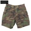 RRL Men's Camouflage Cotton Cargo Shorts, Brown/Green, Size 32 Bottoms 32 Brown / greenUsed