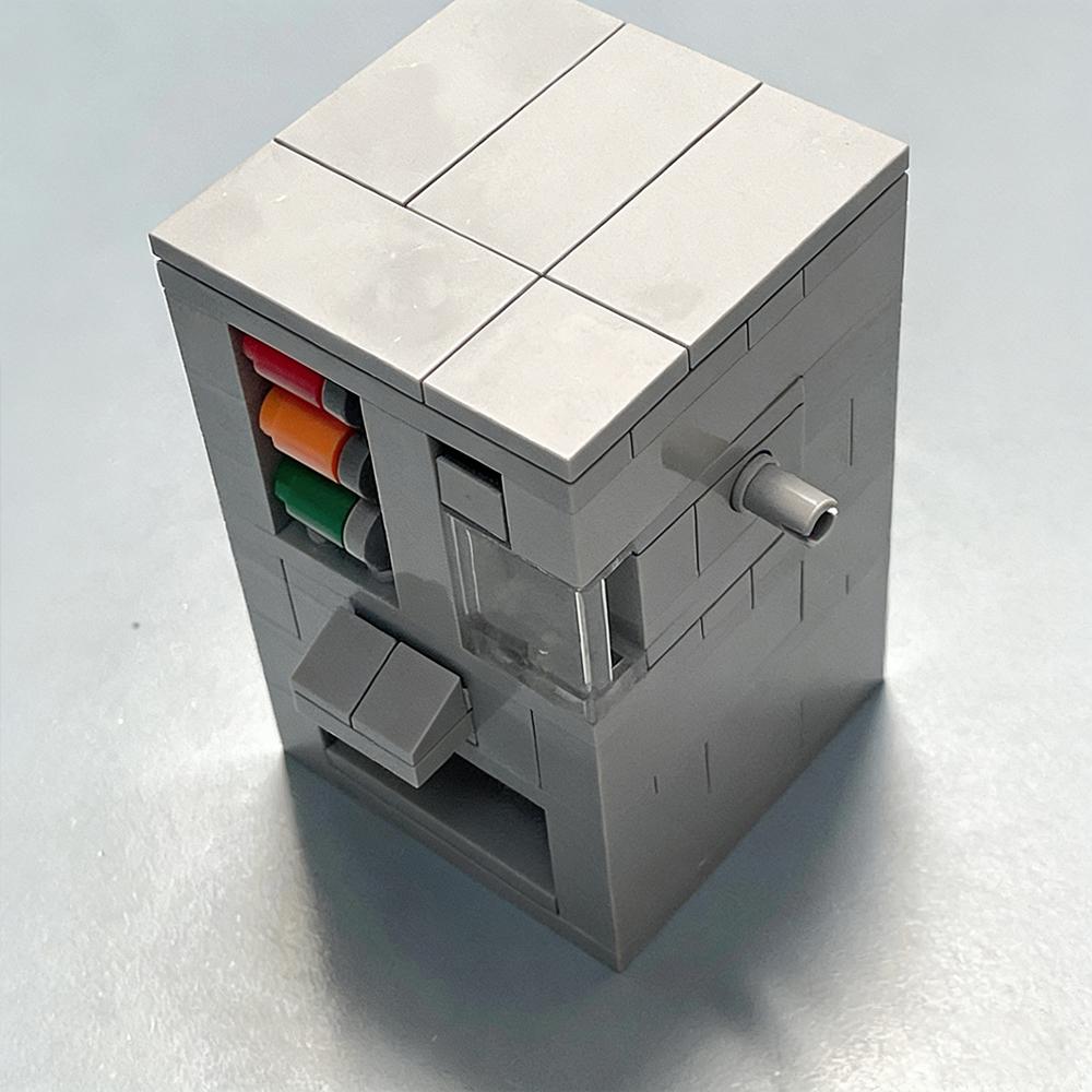 Moc Coin-Operated Vending Machine Bricks Diy Building Blocks Kids Education Toys For Boy And Girl Birthday Gift
