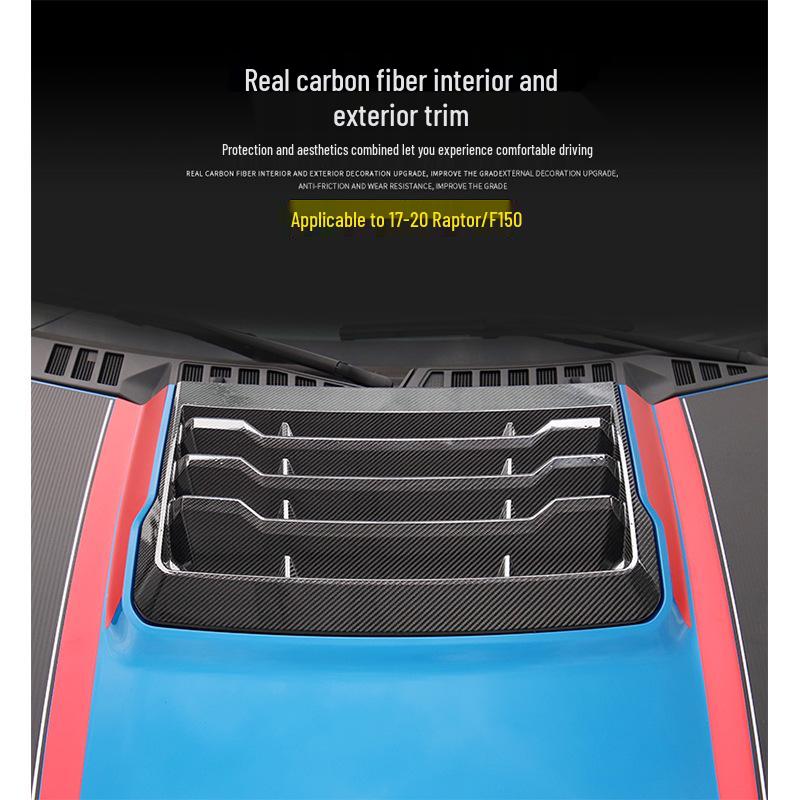 

Капот из углеродного волокна Tantan для Ford F150 Raptor - Настоящий углеродный волоконный внешний тюнинг Original Style