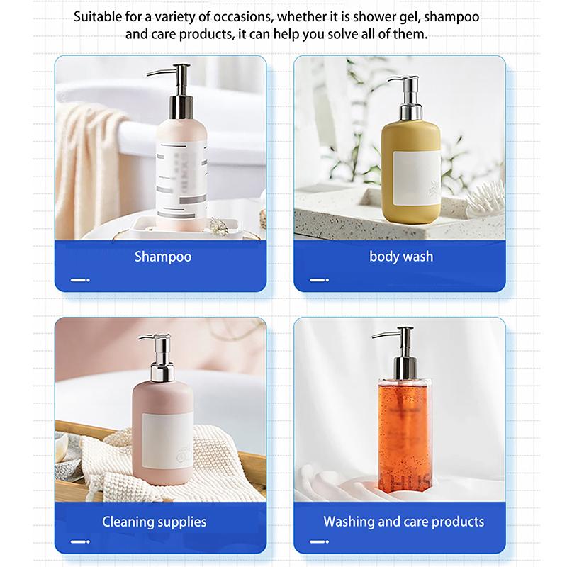 1Set Soap Pump Liquid Pump Head Lotion Dispenser Head Push Type Round Head 28 Thread Bath Bottle Press Nozzle,Abs Lotion Tube