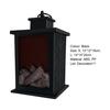 Simulation Kamin Batterie Betrieben Exquisite Verarbeitung Charmante LED Flamme Kamin Tisch Lampe für Zu Hause