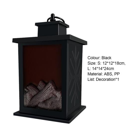 Simulation Kamin Batterie Betrieben Exquisite Verarbeitung Charmante LED Flamme Kamin Tisch Lampe für Zu Hause