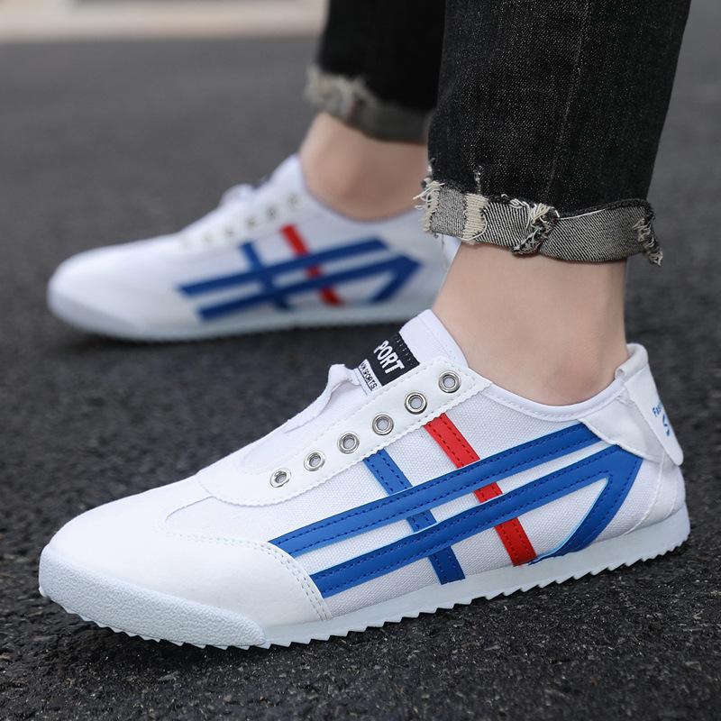 

Little white shoes men s 2025 spring new shoes men s trendy shoes sports and leisure board shoes breathable lazy shoes men s shoes 44