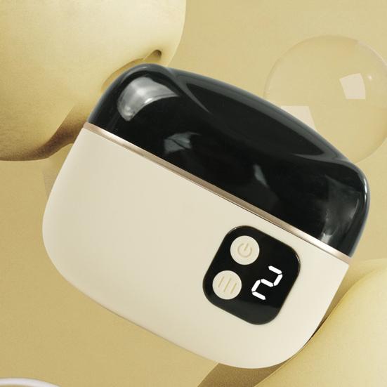 Automatic Electric Nail Clipper 2-In-1 Baby Nail Trimmer with LED Light Kids Adults Seniors Manicure File Fingernail Cutter Polisher Grinder