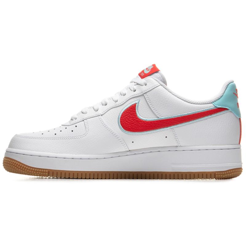 

Nike Кроссовки Air Force 1 Low Белые Красный Чили Ледниковый Лед DA4660-101 40
