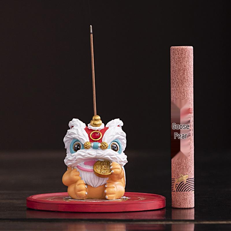 Creative Lion Incense Holder - Personalized High-End Business Gift & Event Souvenir