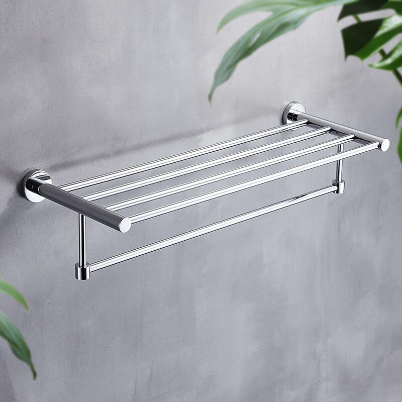 Bathroom Towel Rack with Hooks