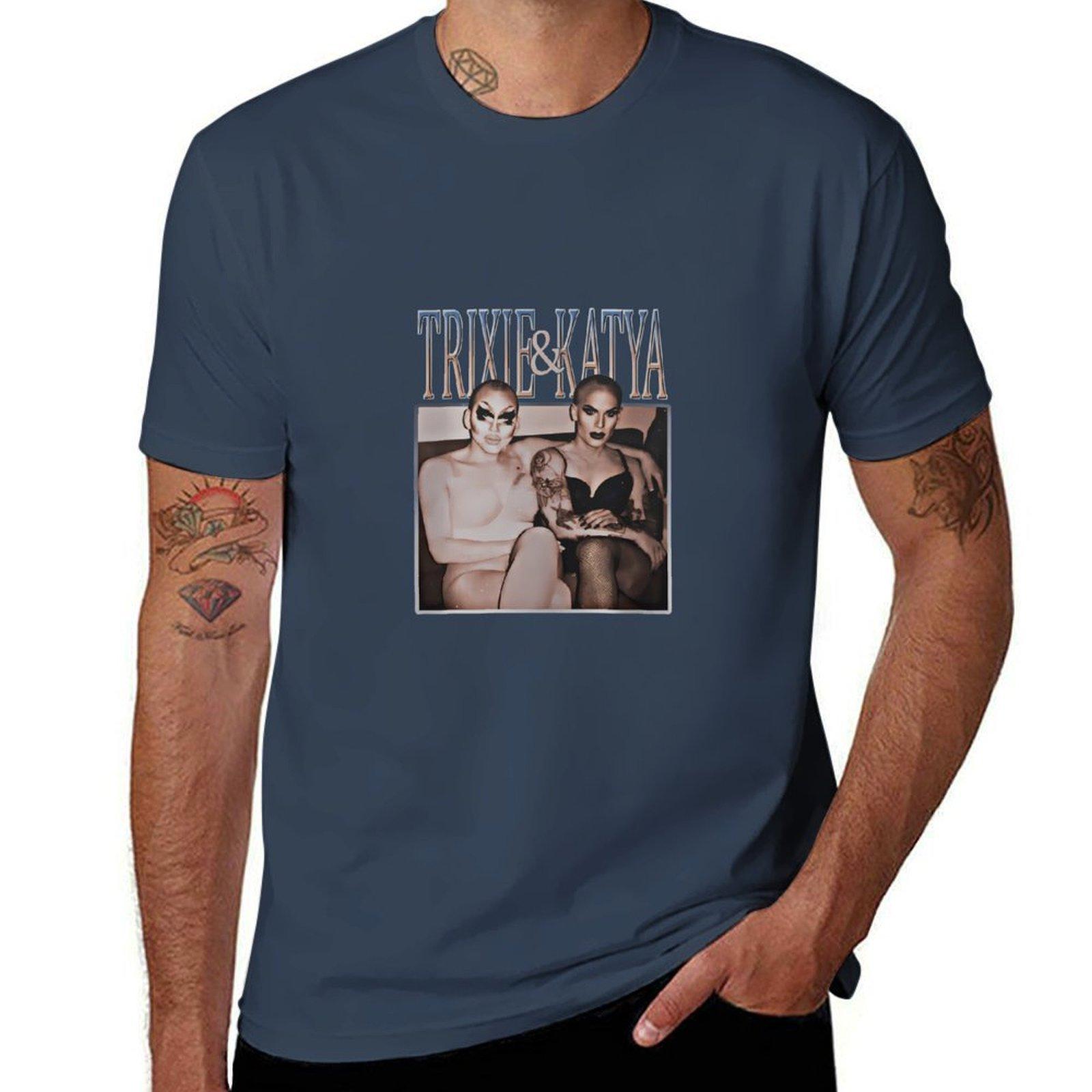 Trixie Katya Vintage TShirt AntiPilling Casual TShirt S