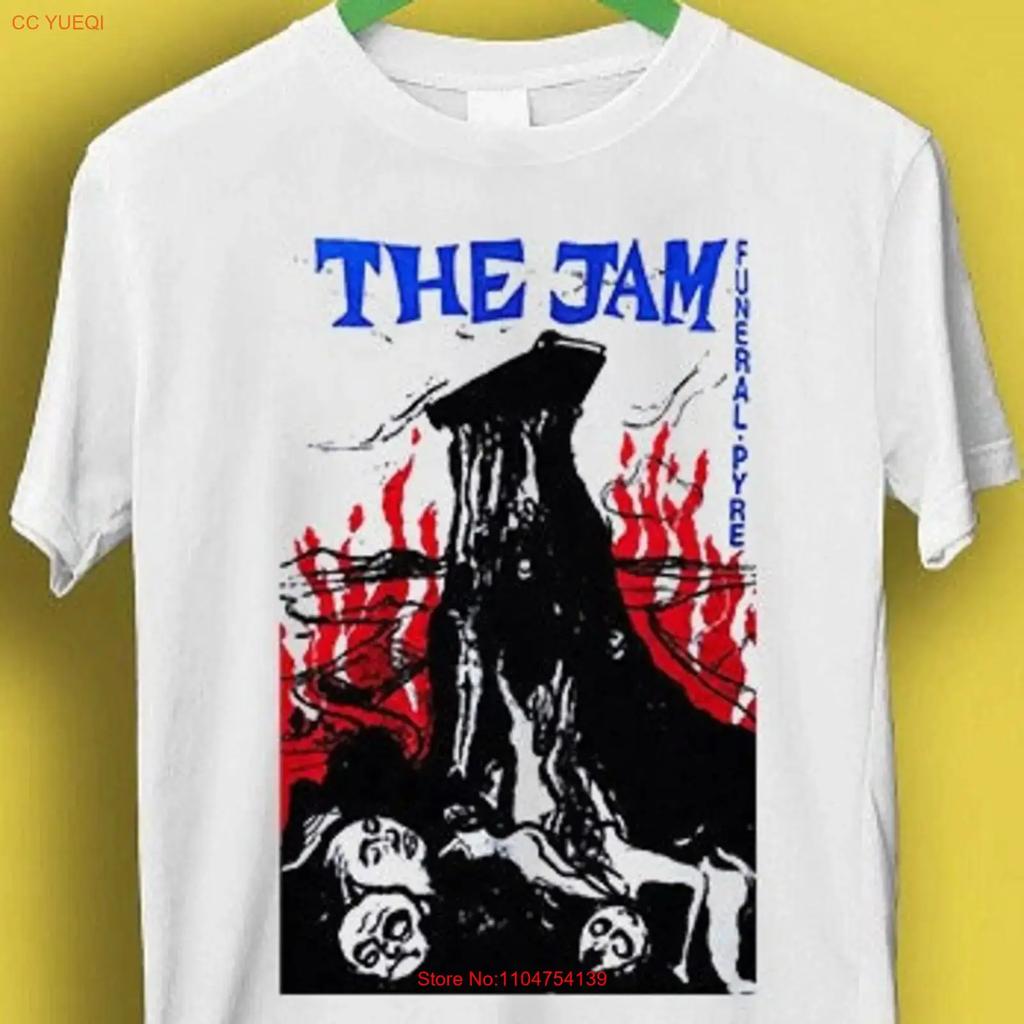 The Jam Funeral Pyre Punk Rock Band Funny Meme T Shirt Style Gamer Cult Movie Music P3214 Vintage Washed Stylish Versatile